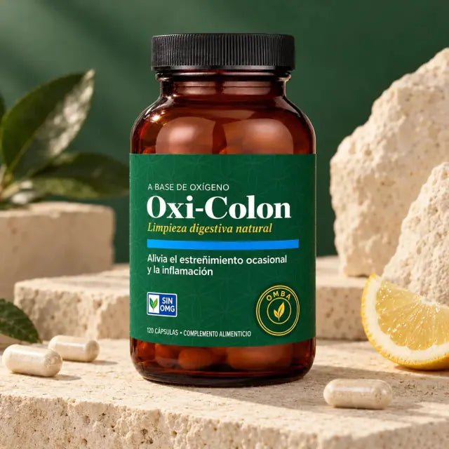 Oxi-Colon con cápsulas en una composición de ingredientes