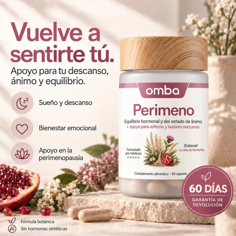 Perimeno: vuelve a sentirte tú, con garantía de devolución de 60 días