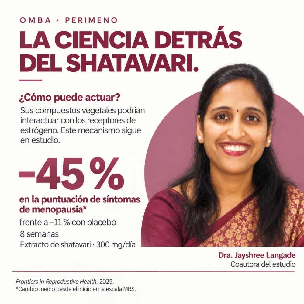 Shatavari: ciencia y resultados del estudio. Dra. Jayshree Langade, coautora del estudio